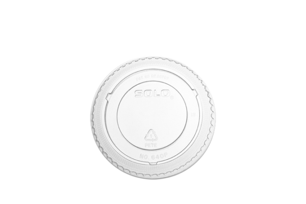 Solo cup Tapa Plana, Vaso Transparente de 7 oz. 2,500 pzas