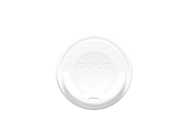 Solo cup Tapa capuchinera blanca 10oz 2,000 pzas
