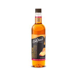 Jarabe de durazno clásico de Davinci Gourmet - plástico de  1l