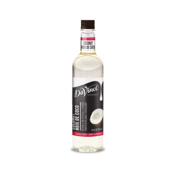 Jarabe de coco clásico de Davinci Gourmet - plástico de  1l